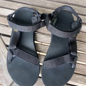 Teva Black Outdoor Sandals